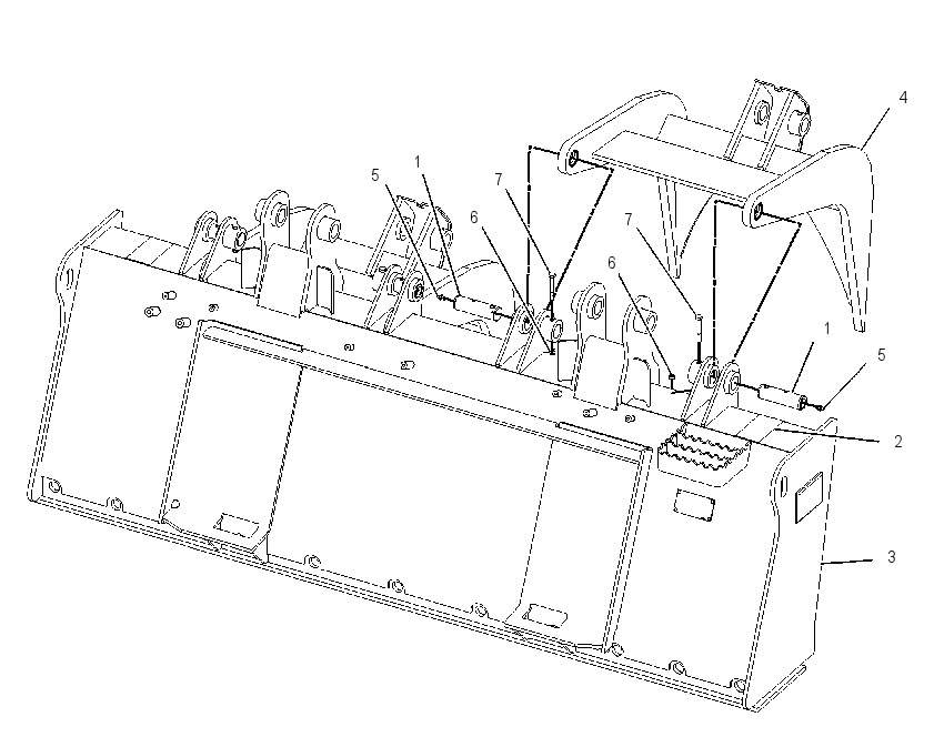 FORK GP-GRAPPLE 1634811 CAT