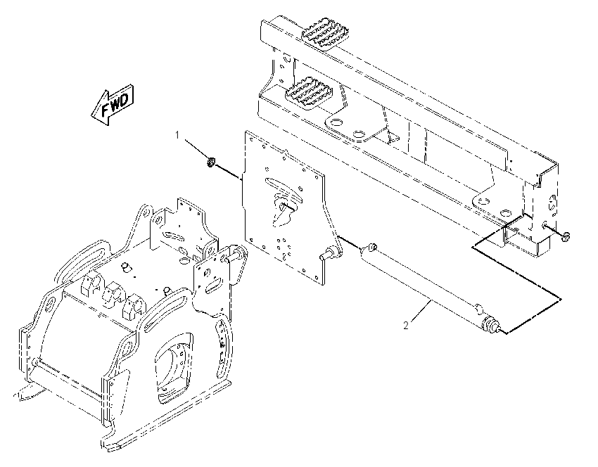 CYLINDER & MTG GP-COLD PLANER 2306433 CAT