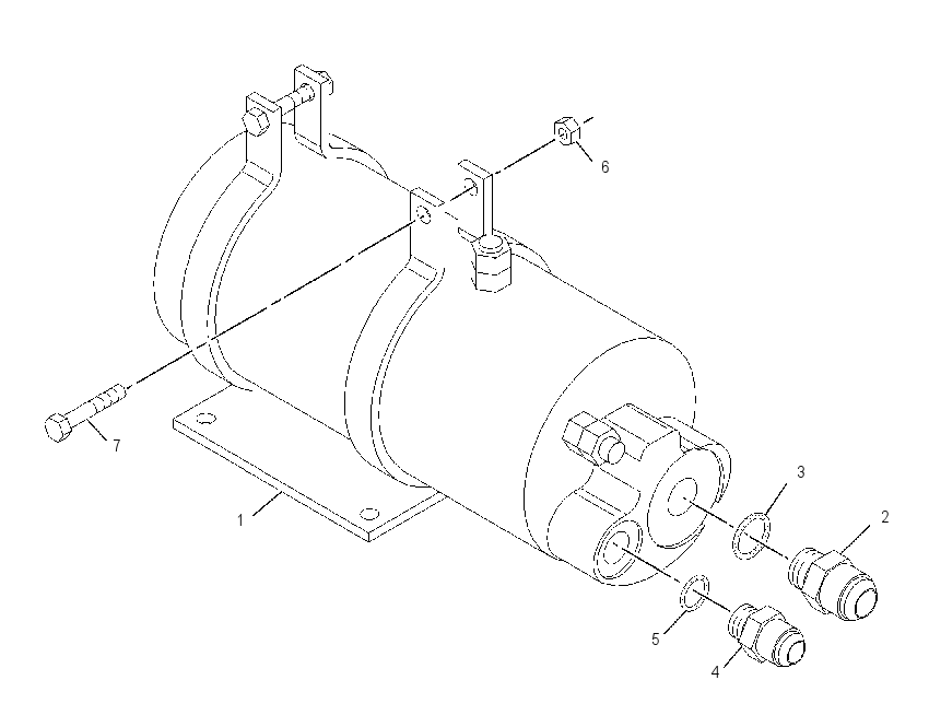 MOTOR GP-PRELUBRICATION 1164850 CAT