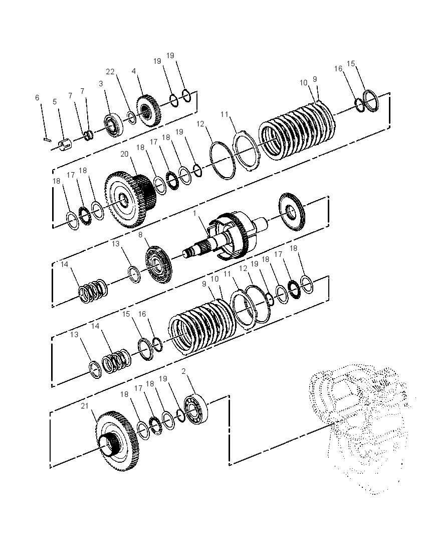 CLUTCH & GEAR GP 1753094 CAT