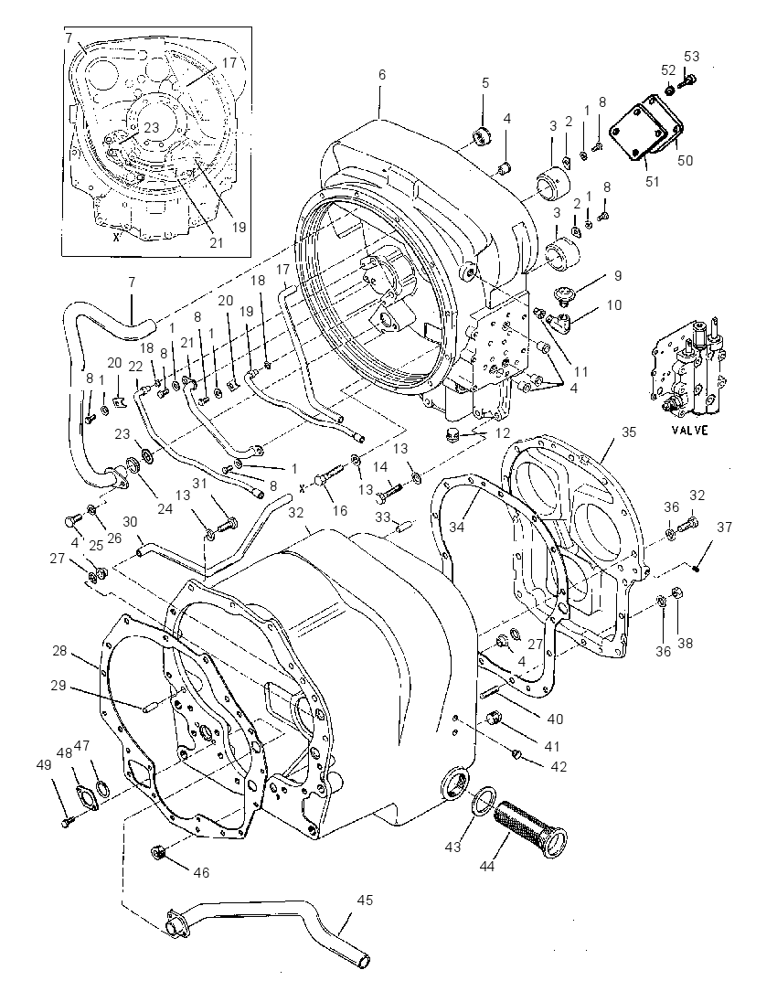 HOUSING GP-TRANSMISSION 1G3246 CAT