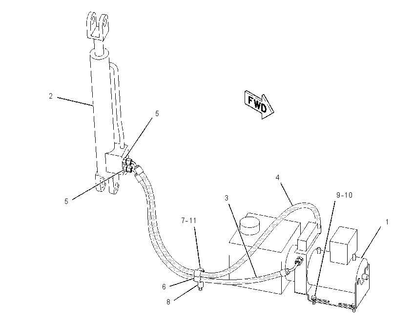 TILT GP-HOOD 2179693 CAT