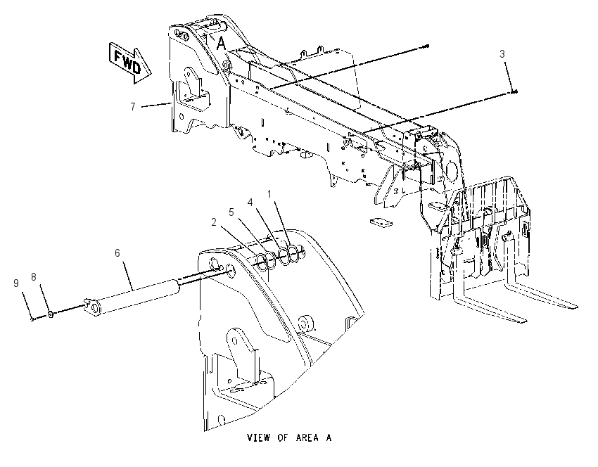 FRAME GP-MAIN 2222691 CAT