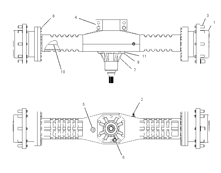 AXLE GP-OSCILLATING 1467647 CAT