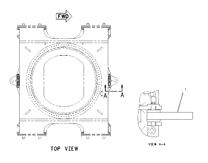 HOOK GP-FRONT PULL 1850898 CAT