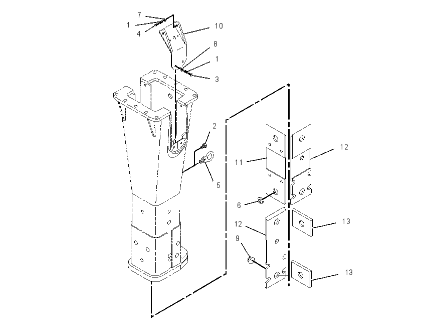 HOUSING GP-HAMMER 2080745 CAT