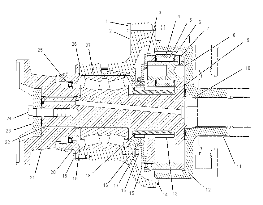 GEAR GP-INPUT TRANSFER 2023114 CAT