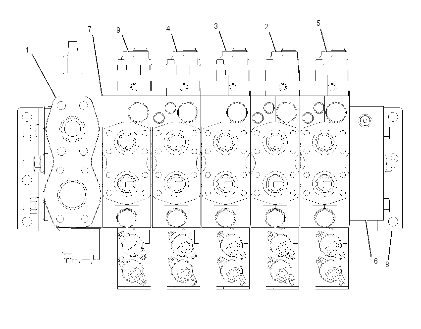 Клапан главный управляющий 2188378 CAT