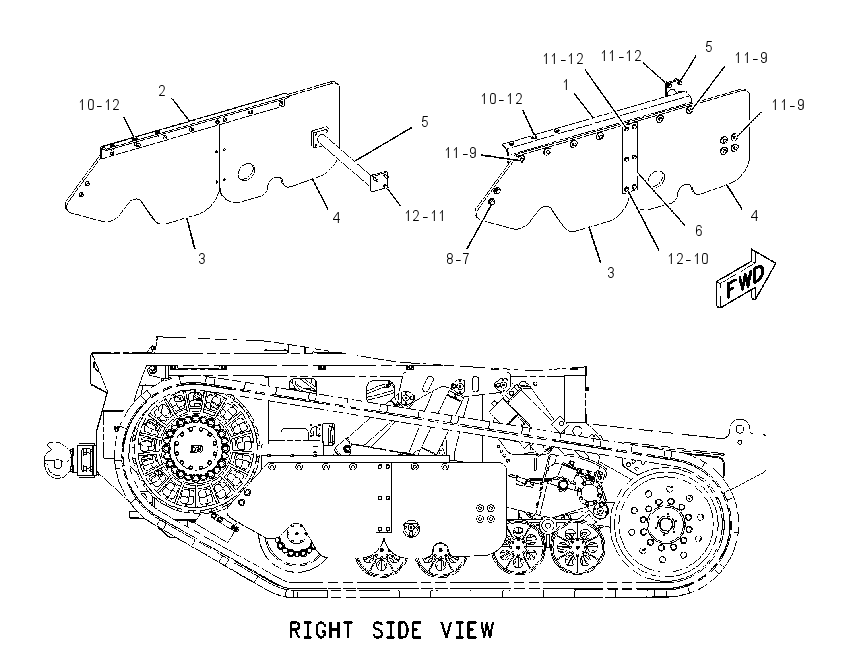 GUARD GP-UNDERCARRIAGE 2031084 CAT