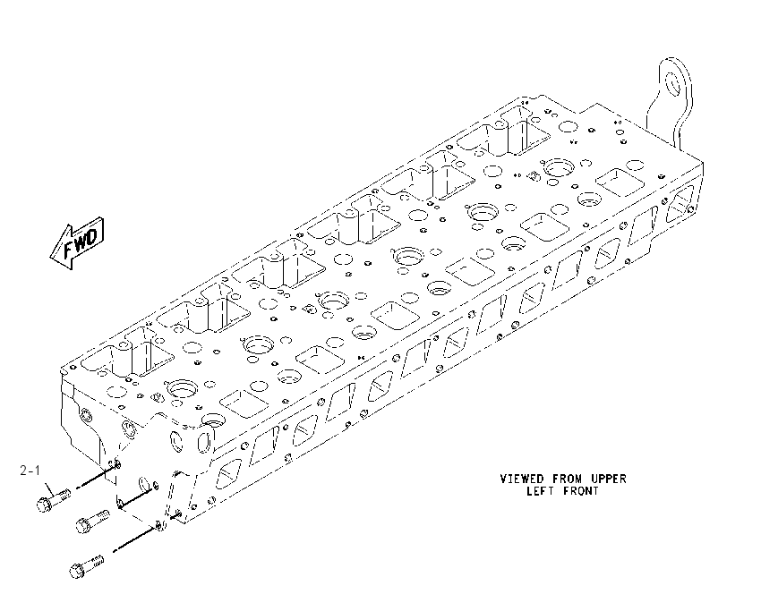 FASTENER GP-ENGINE 2282479 CAT