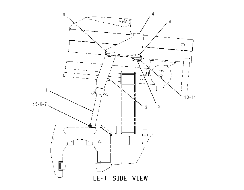 SUPPORT GP-BOOM 2093148 CAT