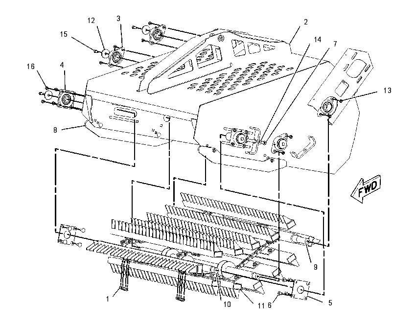CONVEYOR GP-LANDSCAPE RAKE 2249251 CAT