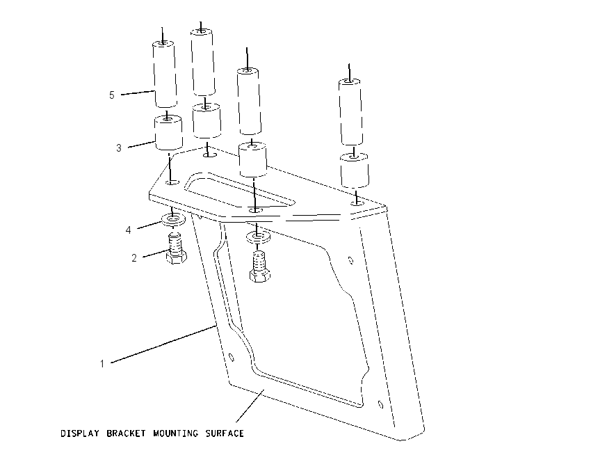 MOUNTING GP-MONITOR 1678604 CAT