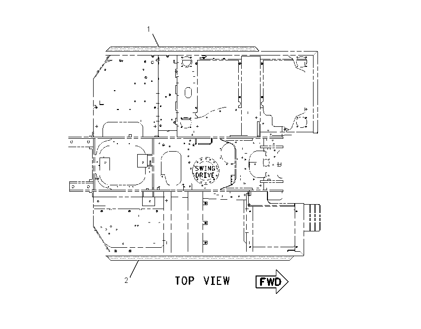 BUMPER GP 1928381 CAT