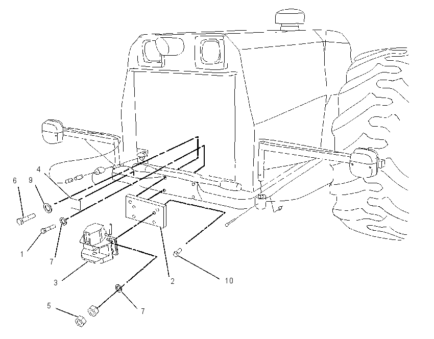 HITCH GP 1660136 CAT
