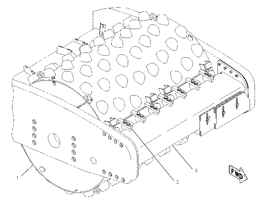 SHELL GP-PADDED 2358186 CAT