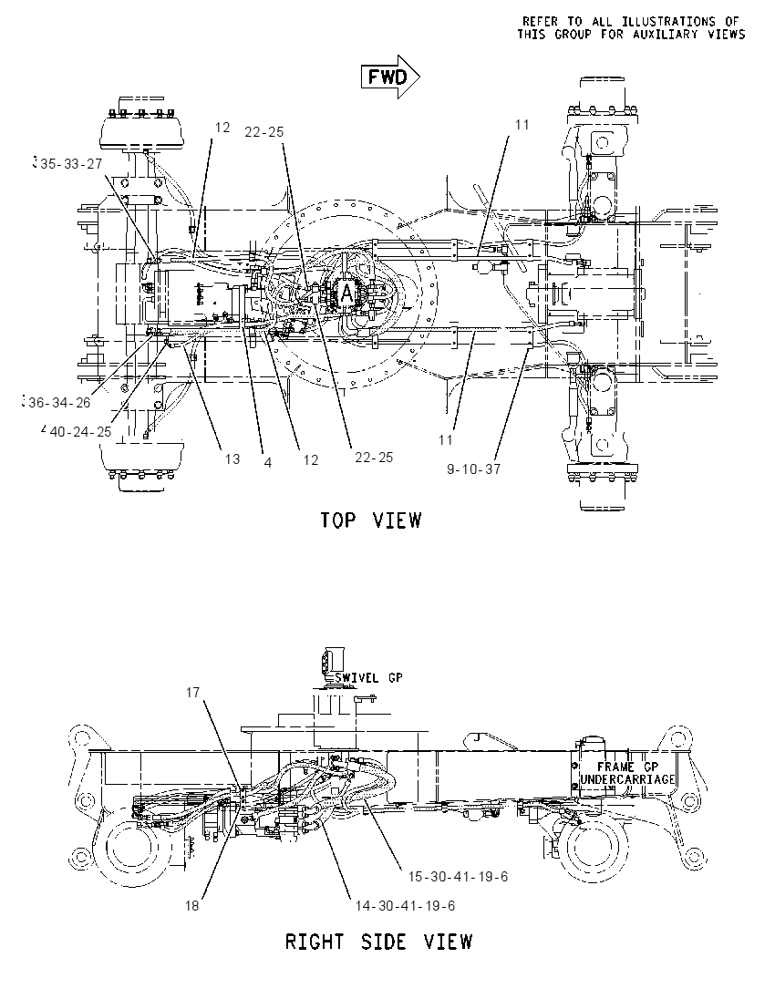 Трубопроводы гидравлические 1887614 CAT