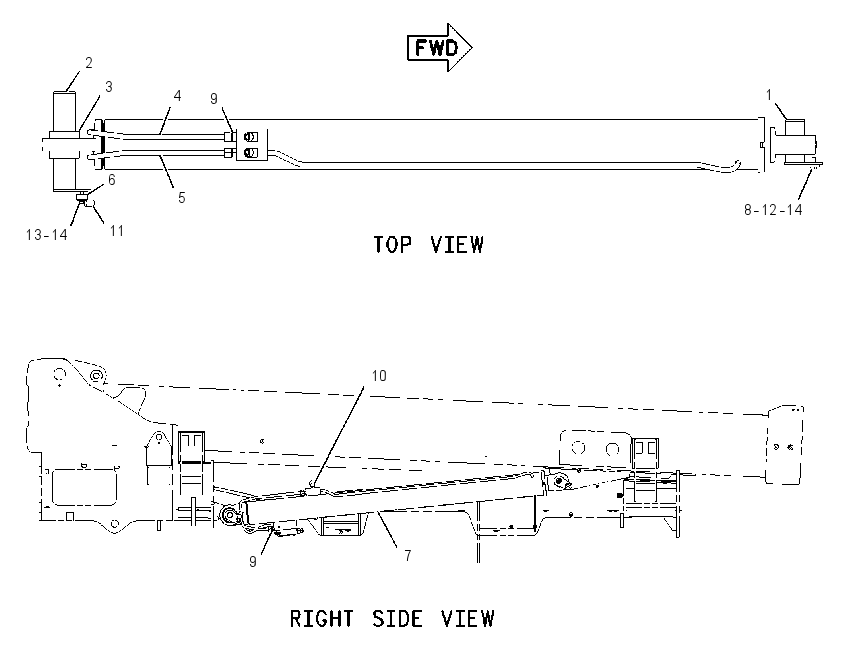 CYLINDER & MTG GP-BOOM 2269495 CAT