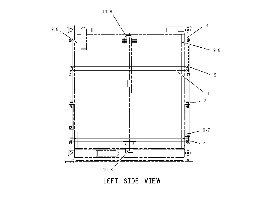 SHUTTER GP-RADIATOR 1407593 CAT