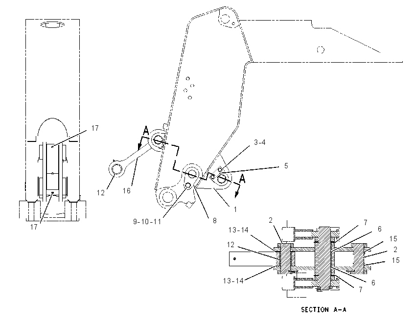 LINKAGE GP-WORK TOOL 2060744 CAT