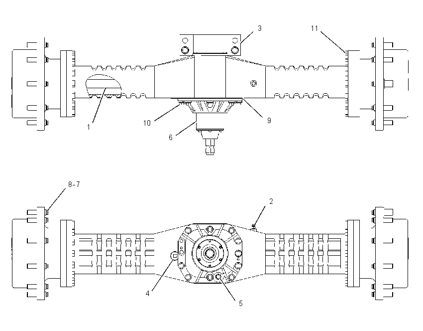 AXLE GP-OSCILLATING 1634620 CAT