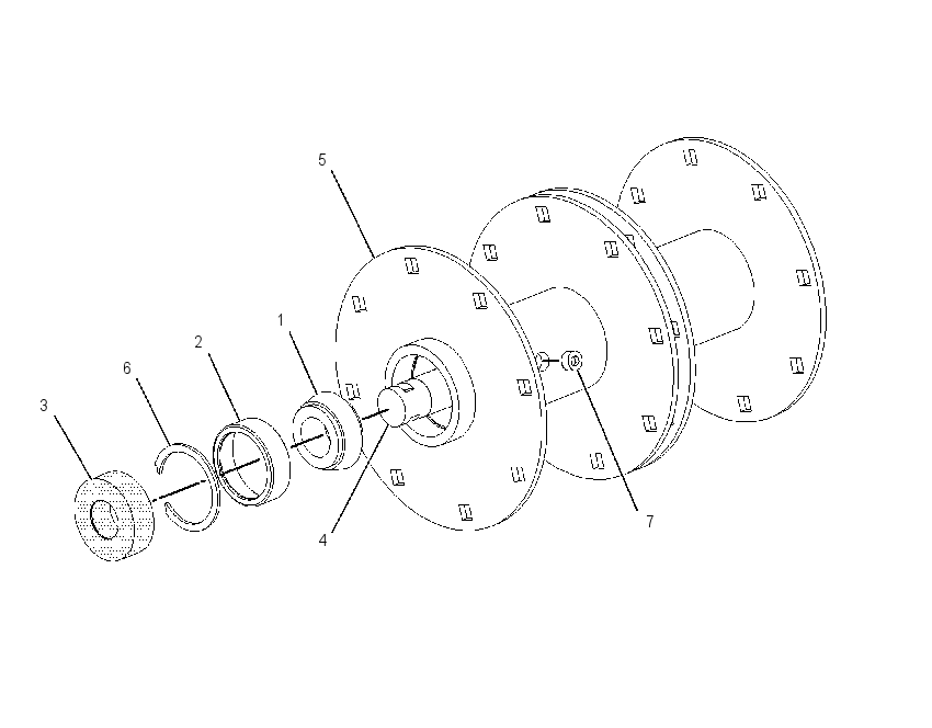 AXLE GP-IDLER 2303734 CAT