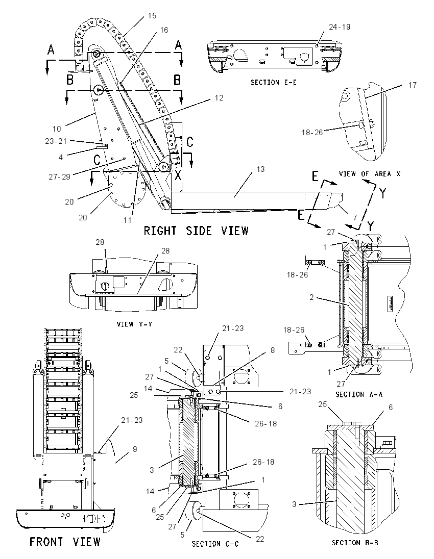 RISER GP-HYDRAULIC ADJ CAB 2164200 CAT