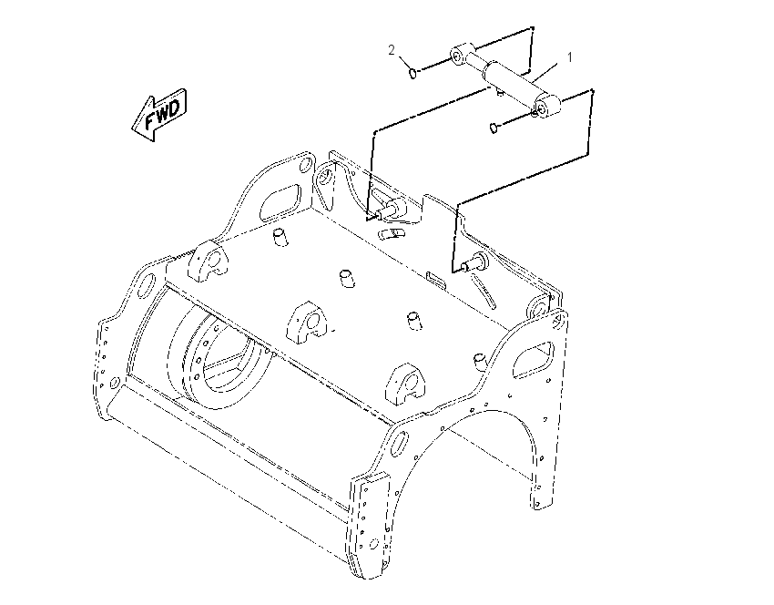 CYLINDER & MTG GP-COLD PLANER 2195432 CAT