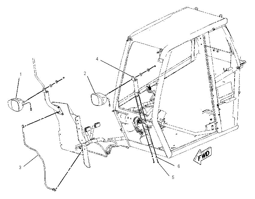 LIGHTING GP-FRONT 2179524 CAT