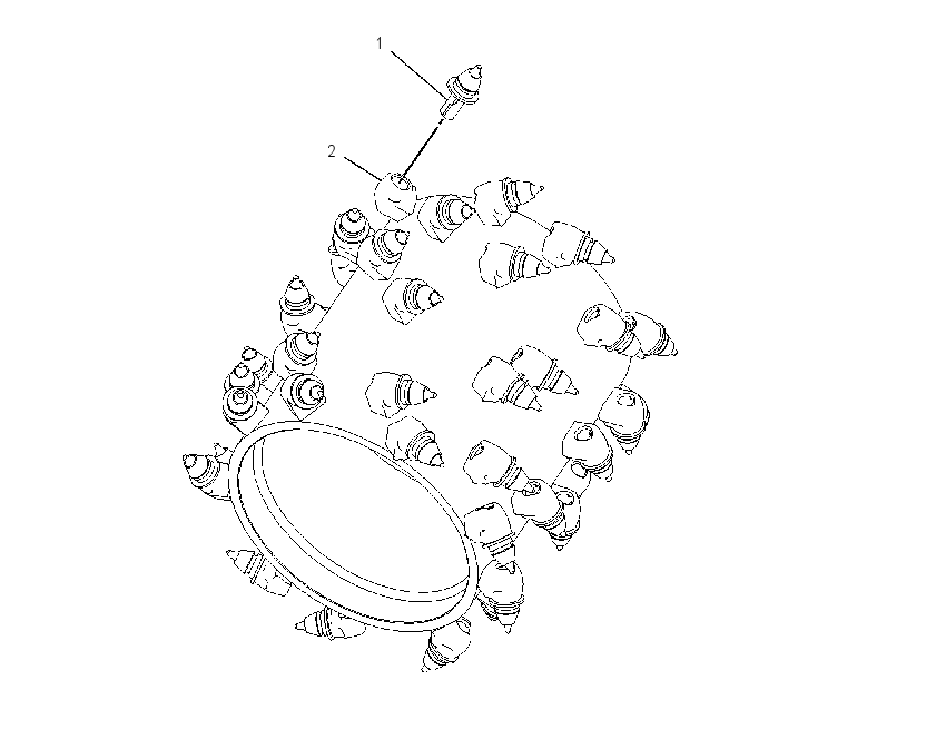 DRUM GP-COLD PLANER 3933482 CAT