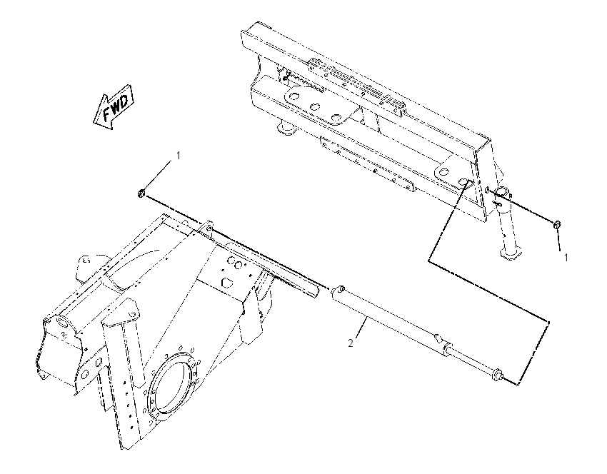 CYLINDER & MTG GP-WHEEL SAW 2289347 CAT