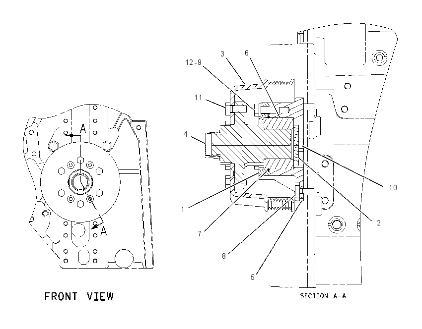 PULLEY GP-FAN 2001204 CAT
