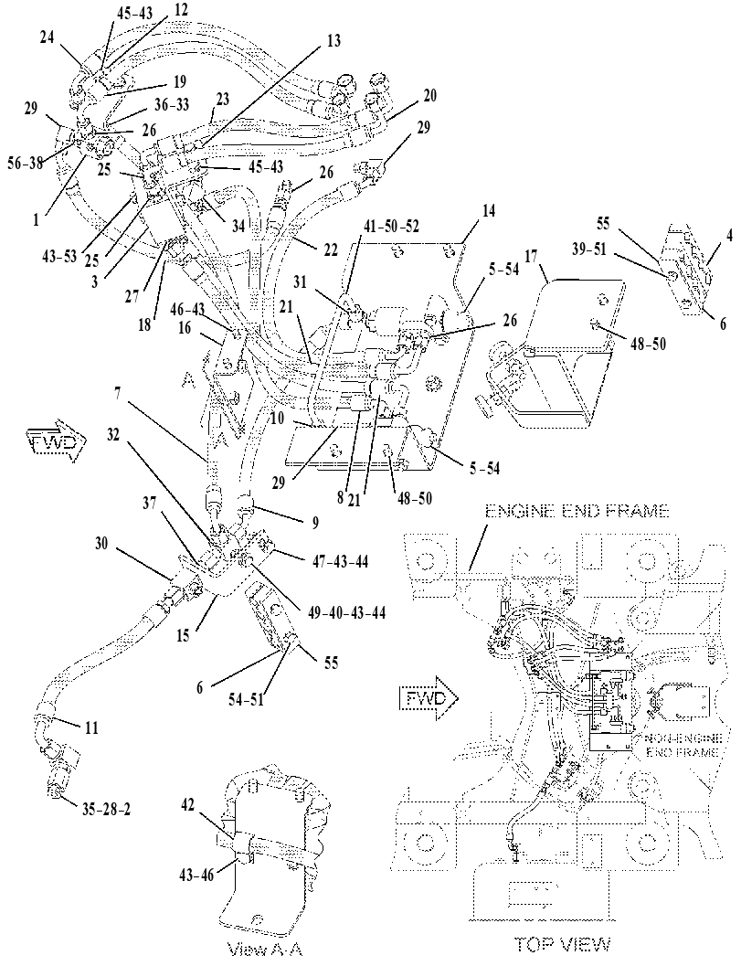 LINES GP-STEERING NEUTRALIZER 2195139 CAT