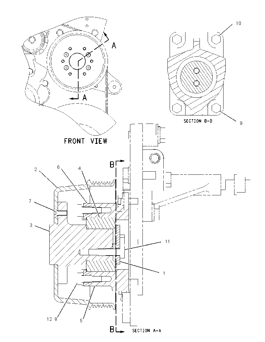 PULLEY GP-ENGINE 2362618 CAT