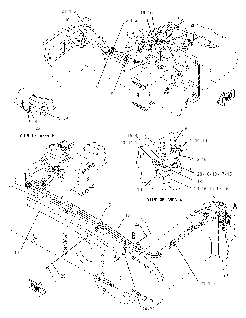 LINES GP-BLADE 2238084 CAT