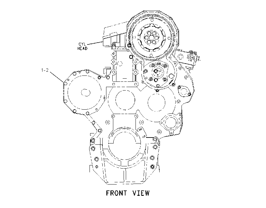 FASTENER GP-FRONT COVER 2279864 CAT