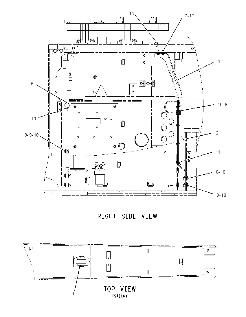 MOUNTING GP-GENERATOR DISPLAY 2351820 CAT