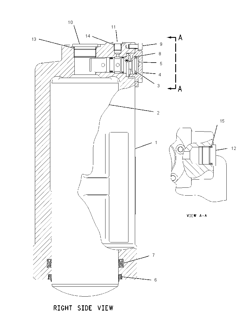 CYLINDER GP-AXLE OSC LOCK 2263699 CAT