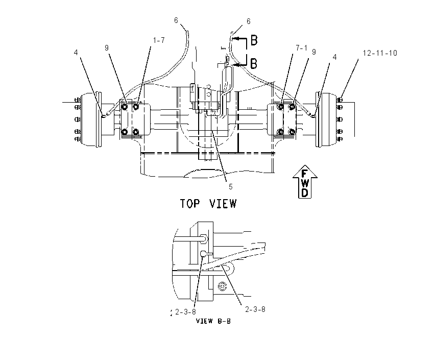 AXLE AR-REAR 2179587 CAT
