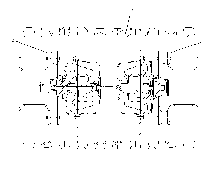 DRUM GP-DRIVE & VIBRATORY 2176840 CAT