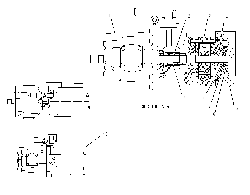 PUMP GP-PISTON & VANE 2296698 CAT