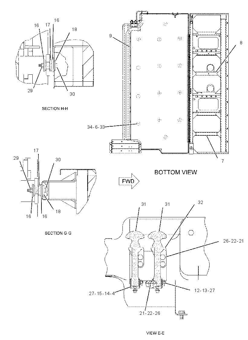 HOOD GP-TRUCK 1903995 CAT