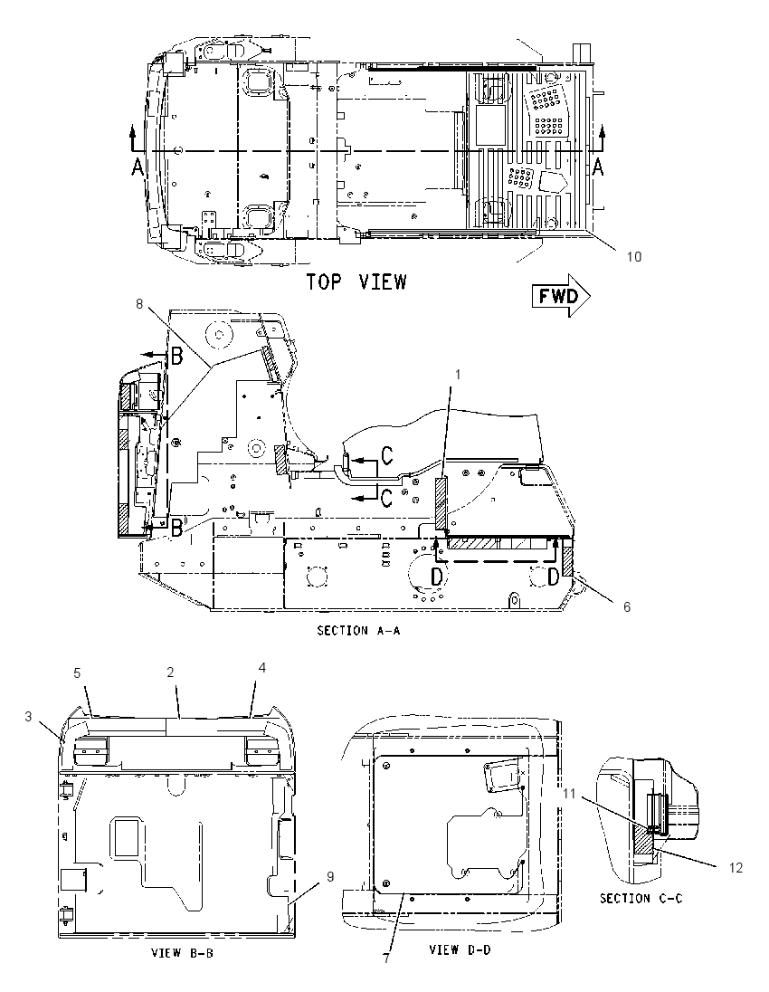 Шумоизоляция 1760613 CAT