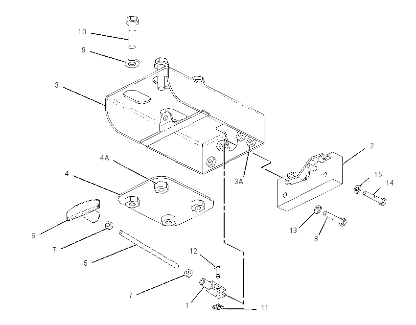 LATCH GP-HOOD 1621804 CAT