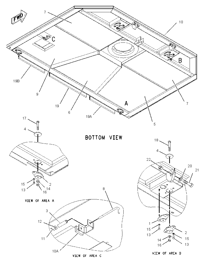 PLATFORM GP-TILT 1957569 CAT