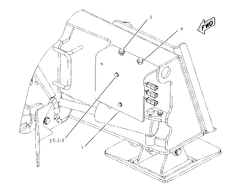 MOUNTING GP-MANIFOLD 2256175 CAT
