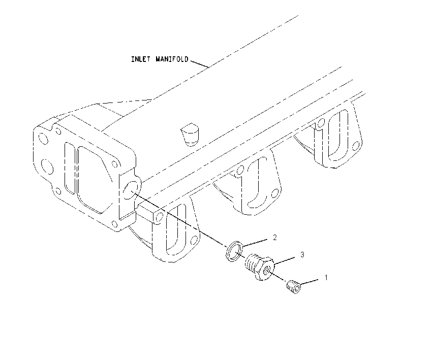 PLUG GP-AIR INLET MANIFOLD 2359703 CAT