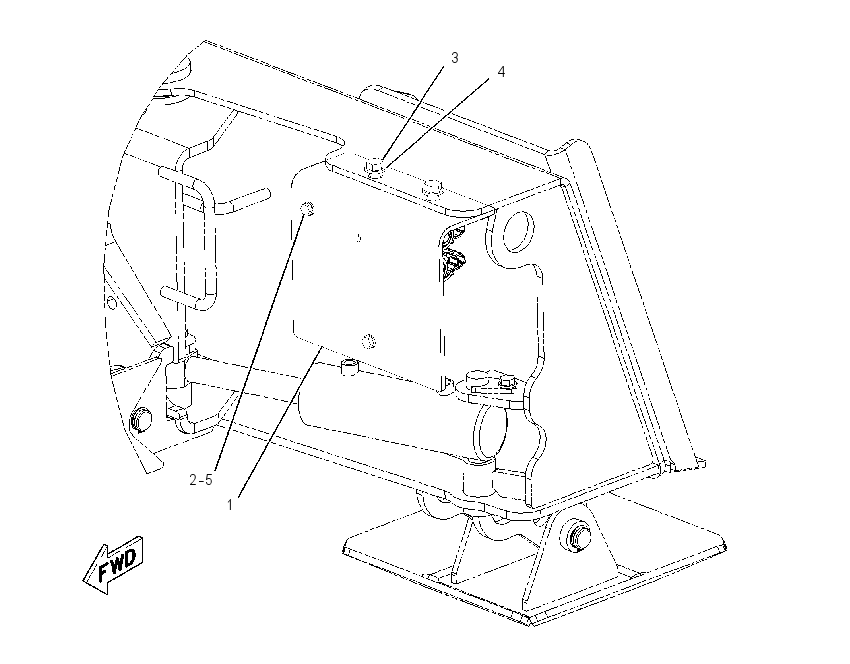 MOUNTING GP-MANIFOLD 2244498 CAT