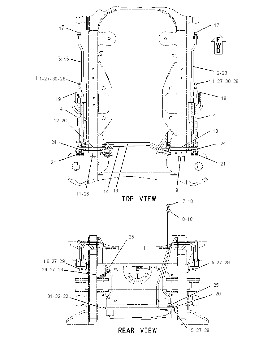 LINES GP-DECKING BLADE 2289905 CAT