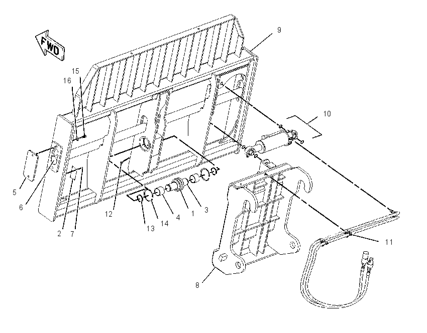 CARRIAGE GP-ROTATING 2275748 CAT